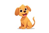 Dog cartoon animal mammal. AI generated Image by rawpixel.