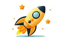 Rocket spaceplane spacecraft goldfish. 