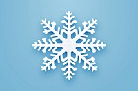 Snowflake white celebration decoration. AI generated Image by rawpixel.