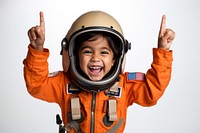 Astronaut helmet protection excitement. AI generated Image by rawpixel.