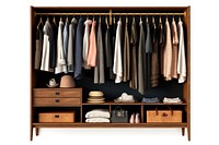 Wardrobe furniture closet organization. 