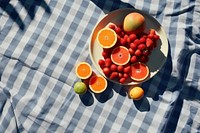 Fruit grapefruit blanket plant. 