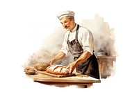 Bread food baker adult. 