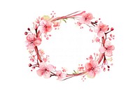 Blossom circle flower plant. AI generated Image by rawpixel.