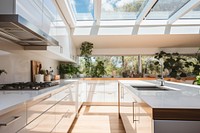 Kitchen architecture building window. AI generated Image by rawpixel.