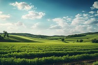 Land landscape grassland outdoors. 