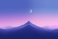 Landscape mountain nature outdoors. AI generated Image by rawpixel.