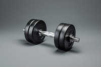 Dumbbell sports gym weightlifting. 