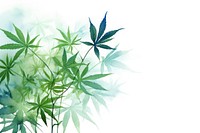 Backgrounds cannabis plant leaf. AI generated Image by rawpixel.