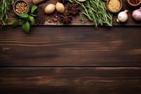 Spice wood backgrounds table. AI generated Image by rawpixel.