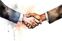 Handshake adult agreement greeting. AI generated Image by rawpixel.