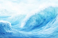 Ocean backgrounds outdoors nature, digital paint illustration.