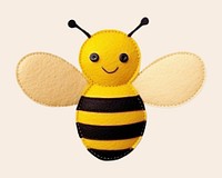 Bee toy cartoon animal. 