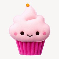 Cupcake toy dessert cartoon. AI generated Image by rawpixel.