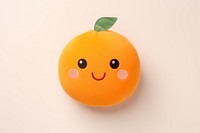 Toy grapefruit cartoon orange. 