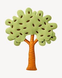 Cartoon plant tree toy. AI generated Image by rawpixel.