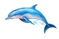 Dolphin animal mammal fish. 