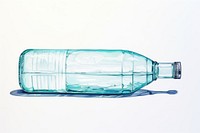 Bottle plastic glass plastic bottle. AI generated Image by rawpixel.