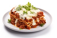 Lasagna pasta plate food. AI generated Image by rawpixel.