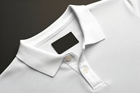 Shirt white outerwear clothing. 