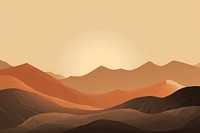 Landscape backgrounds mountain outdoors. AI generated Image by rawpixel.