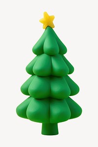 Christmas festival green tree. AI generated Image by rawpixel.