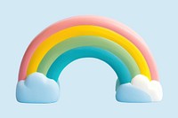 Architecture rainbow balloon arched. 