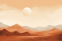 Landscape backgrounds outdoors desert. 