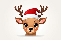 Christmas mammal animal nature. AI generated Image by rawpixel.