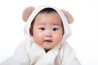 Baby portrait photo hood. 