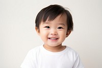 Portrait toddler smiling smile. AI generated Image by rawpixel.