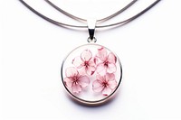 Necklace jewelry pendant blossom. 