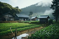 Farm architecture outdoors building. 