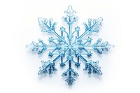 Snowflake winter white background celebration. AI generated Image by rawpixel.