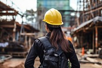 Helmet construction hardhat worker. AI generated Image by rawpixel.