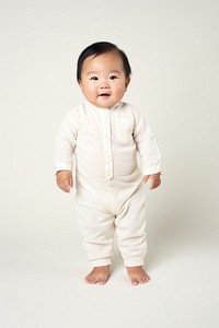 Baby portrait standing sleeve. AI generated Image by rawpixel.