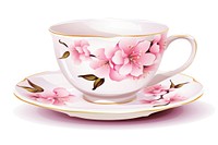 Cup blossom saucer flower. AI generated Image by rawpixel.