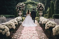 Wedding fashion flower garden. AI generated Image by rawpixel.