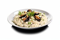 Risotto plate food meal. AI generated Image by rawpixel.