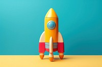 Rocket toy spaceplane spacecraft. AI generated Image by rawpixel.