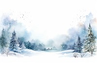 Snow landscape christmas outdoors. AI generated Image by rawpixel.