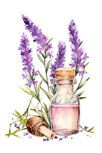 Lavender perfume therapy flower. AI generated Image by rawpixel.
