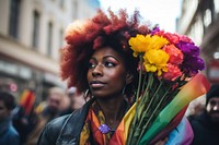 Flower photography portrait parade. 