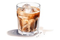 Coffee drink glass refreshment. AI generated Image by rawpixel.