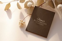 Greeting card mockup, stationery psd