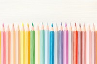 Pencil backgrounds crayon white background. AI generated Image by rawpixel.