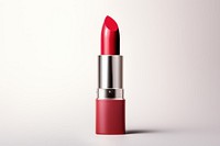 Lipstick cosmetics white background perfection. 