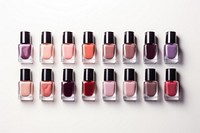 Cosmetics bottle nail white background. AI generated Image by rawpixel.