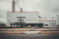 Architecture building industry factory. AI generated Image by rawpixel.