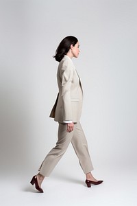 Walking overcoat blazer dress. 